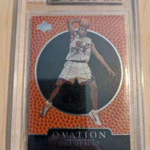 1998-99 Upper Deck Ovation #75 Vince Carter BGS 9.5 Gem Mint