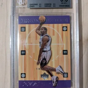 1998-99 Upper Deck #316 Vince Carter BGS 8.5 NM-MT+