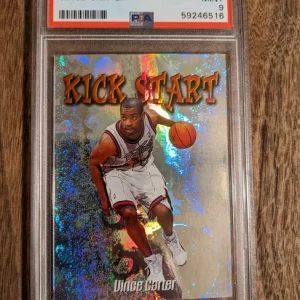 1998 Topps Kick Start #KS9 Vince Carter PSA 9 MINT