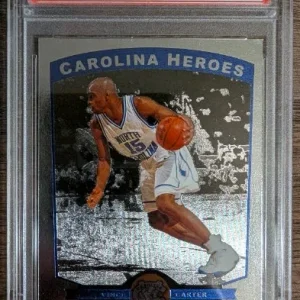 1998 SP Top Prospects #H7 Vince Carter Carolina Heroes PSA 9 Mint