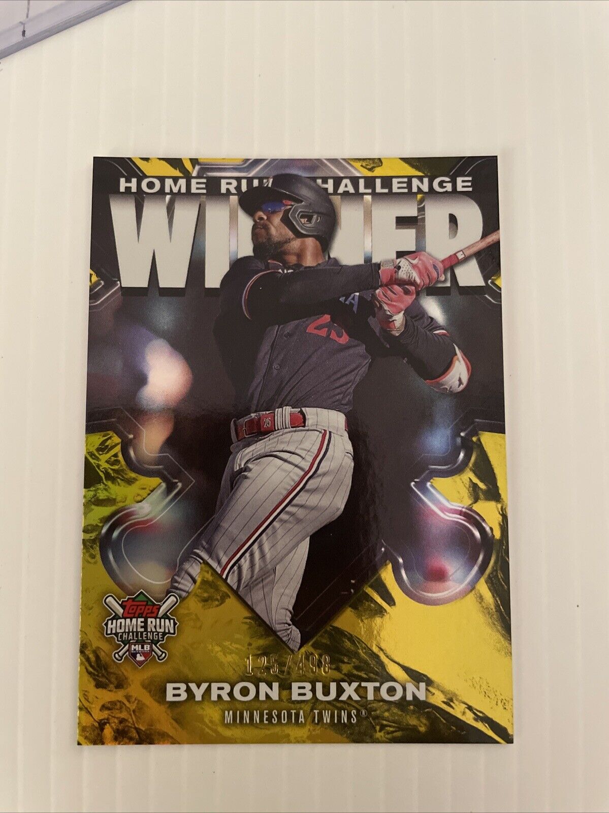 2024 TOPPS HOME RUN CHALLENGE WINNER CARD