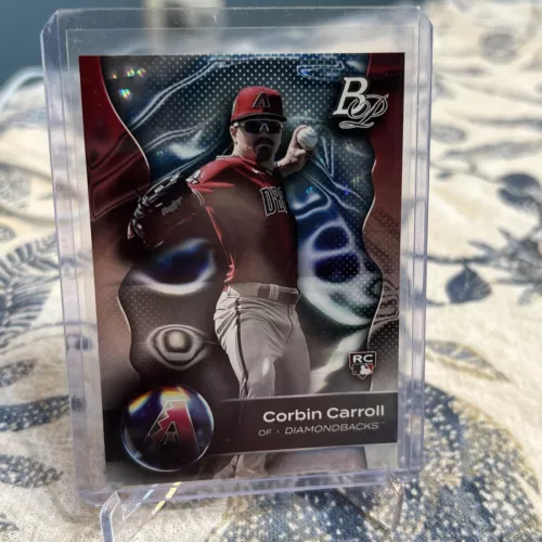 2023 Bowman Platinum Baseball Ice Foil # 31 Corbin Carroll RC - Picture 1 of 2