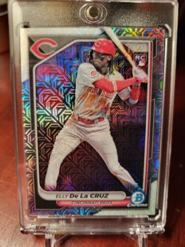 2024 Bowman Chrome Elly De La Cruz Rookie Mojo Refractor Reds #42 RC Cincinnati